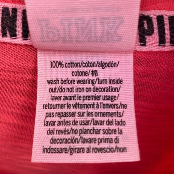 Victoria's Secret PINK Women's XS Varsity Crew Pullover Sweatshirt - Picture 7 of 9